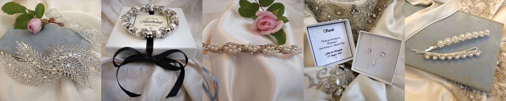 Wedding jewellery, gifts and flowers from Higginsandco Bridal UK